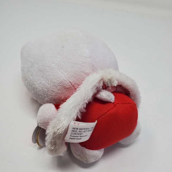 Hello Kitty TY beanie Babies with Red shiny red dress for Christmas - Picture 5 of 6